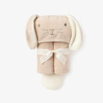 Elegant Baby Bathwrap Brown Bunny - Flying Ryno