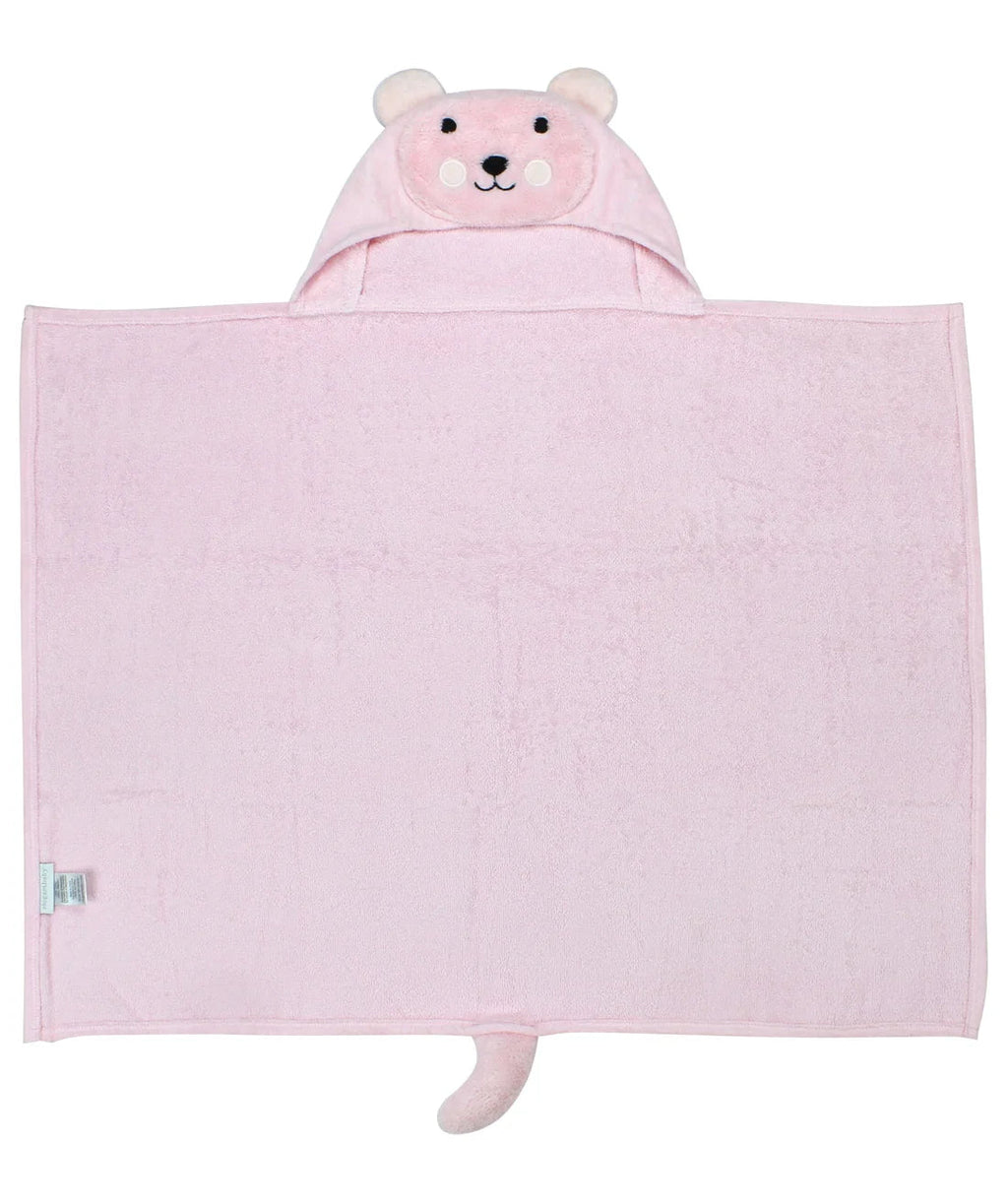 Elegant Baby Bear Hooded Baby Bath Wrap - Flying Ryno