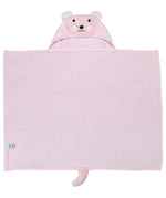 Elegant Baby Bear Hooded Baby Bath Wrap - Flying Ryno