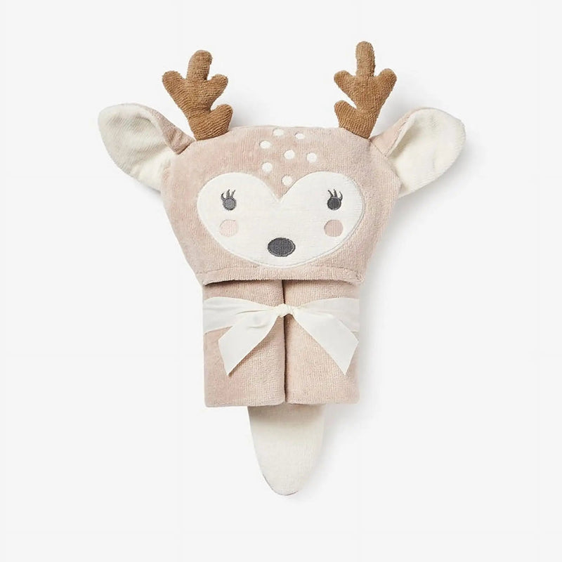 Elegant Baby Fawn Hooded Baby Bath Wrap - Flying Ryno