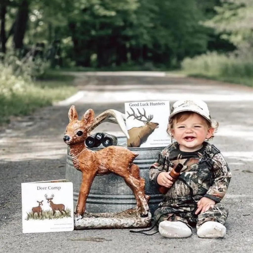 Explore the Outdoors Books Deer Camp Children's Book - Flying Ryno