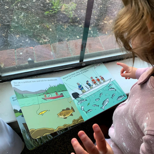 Explore the Outdoors Good Luck Fishermen Children's Book - Flying Ryno