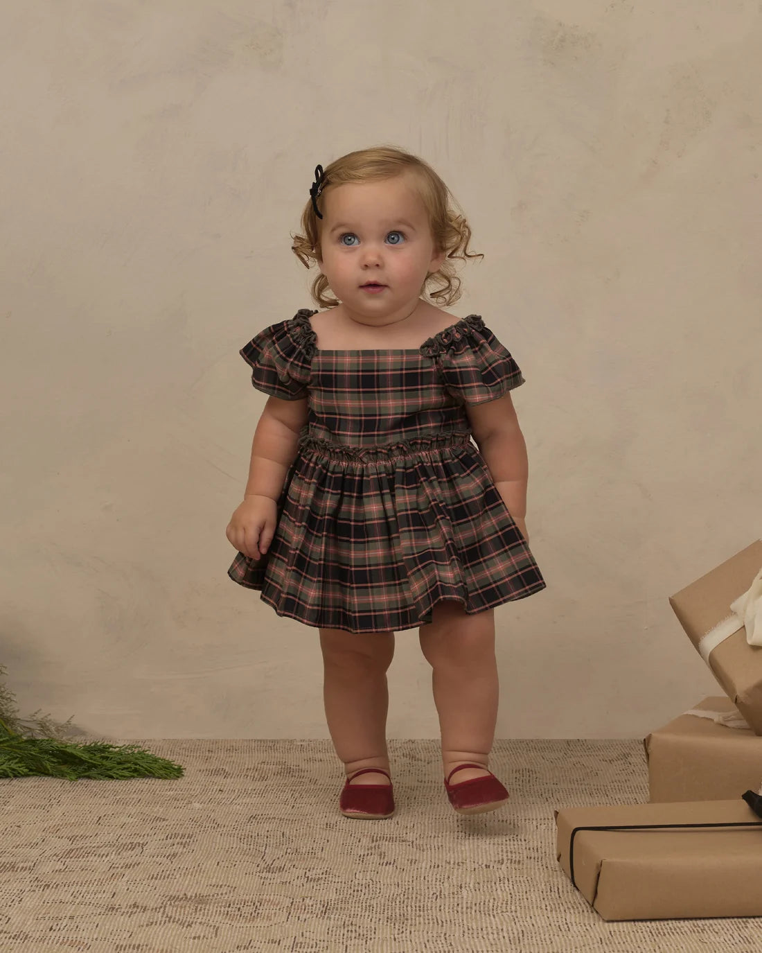 Noralee Margot Romper, Tartan