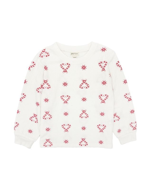 Feather 4 Arrow Anna Candy Cane Top - Ivy - Flying Ryno