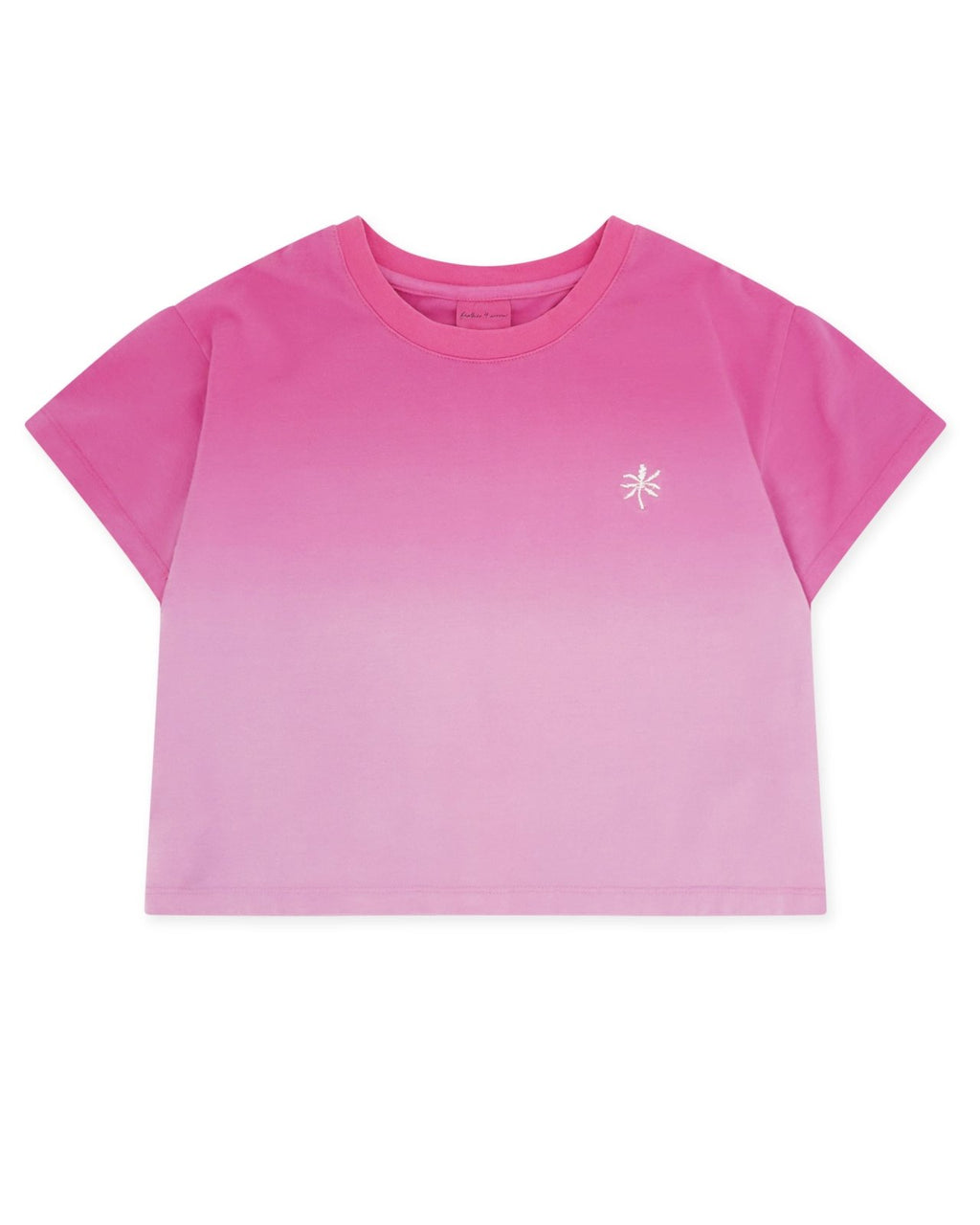 Feather 4 Arrow Boxy Tee - Pink Sunset - Flying Ryno