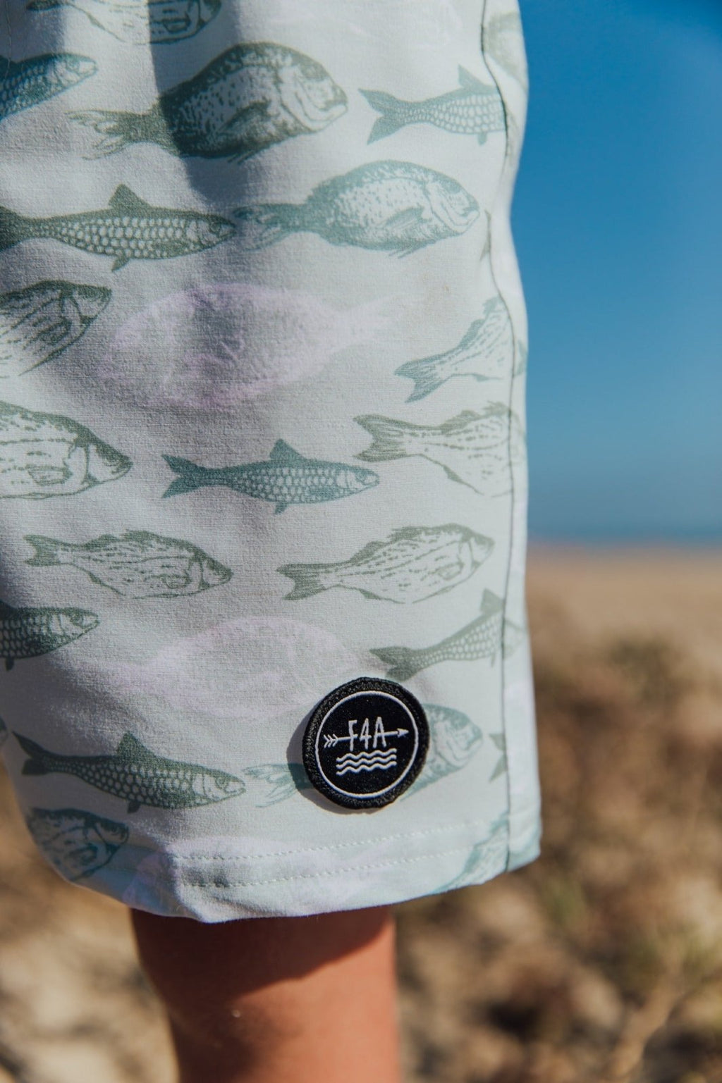 Feather 4 Arrow Classic Boardshort - Sage - Flying Ryno