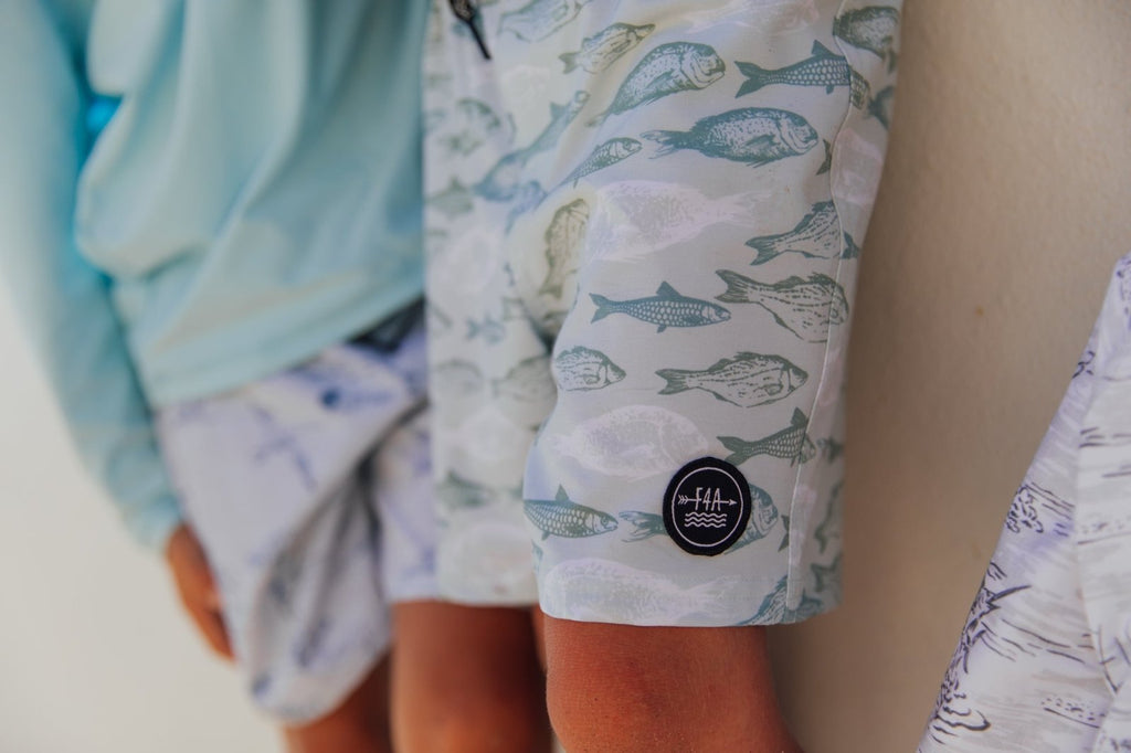 Feather 4 Arrow Classic Boardshort - Sage - Flying Ryno