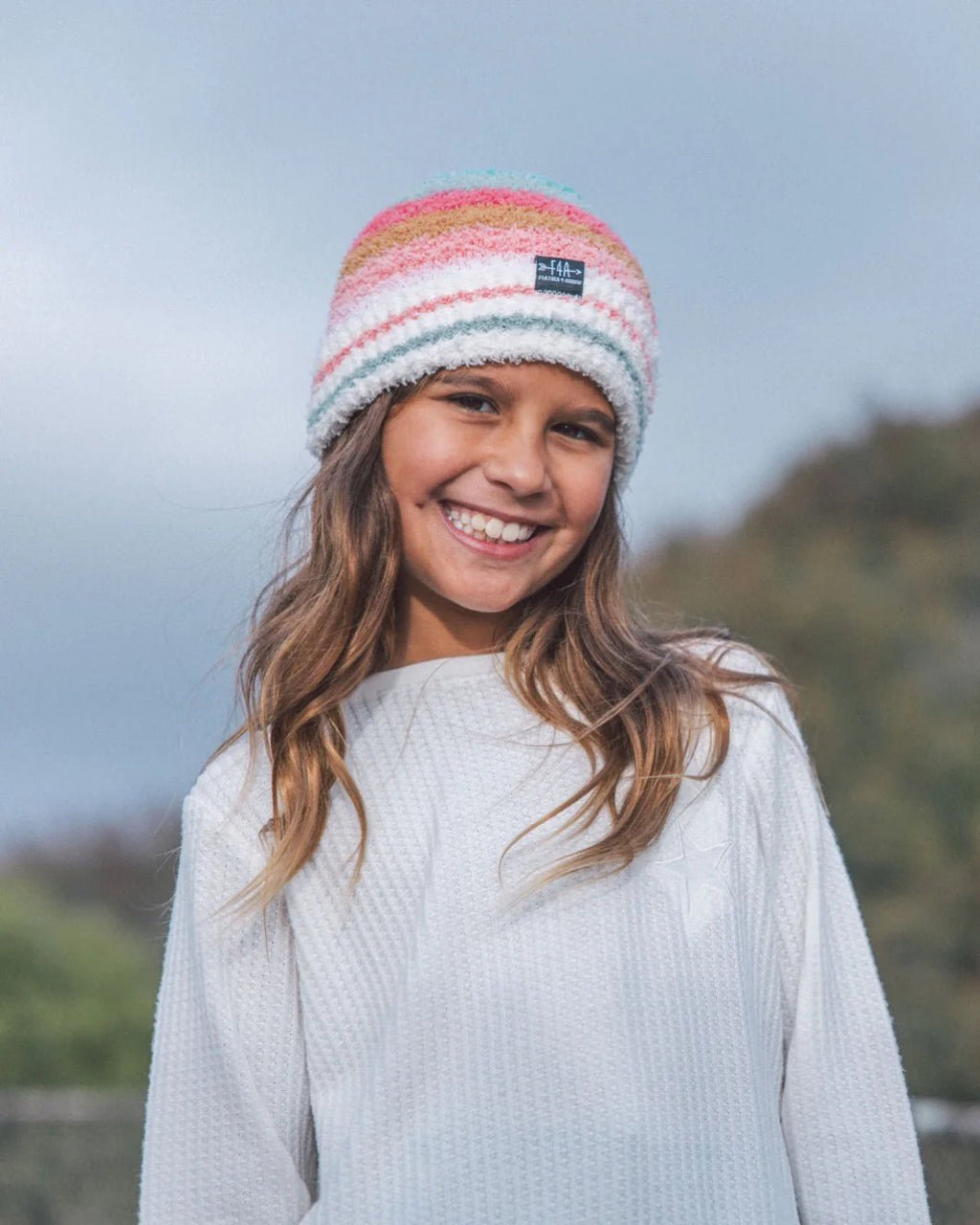 Feather 4 Arrow Tate Stripe Beanie - Flying Ryno