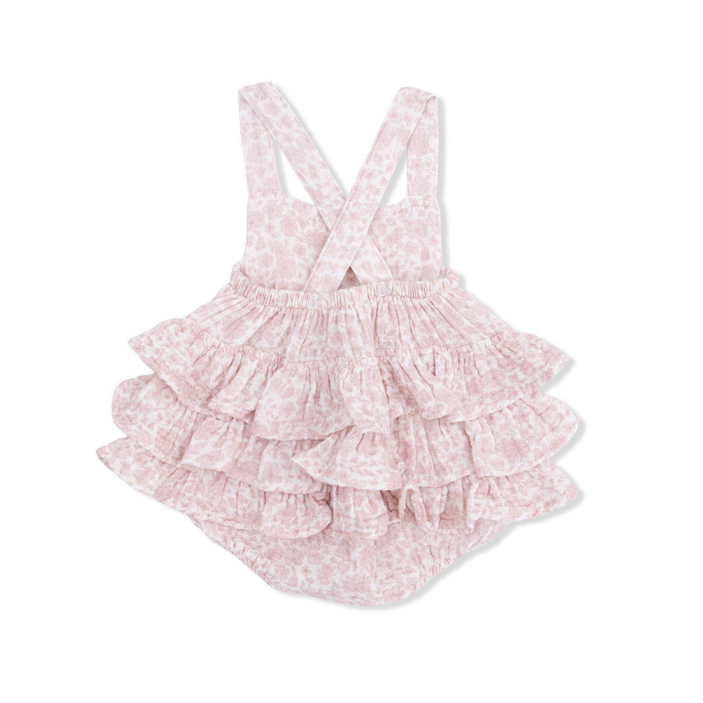 Angel Dear Ruffle Sunsuit, Harper Floral