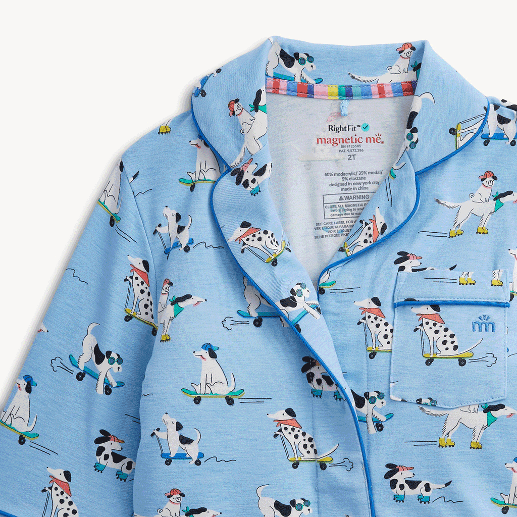 Magnetic Me Classic with a Twist PJ Set, Ruff Riders