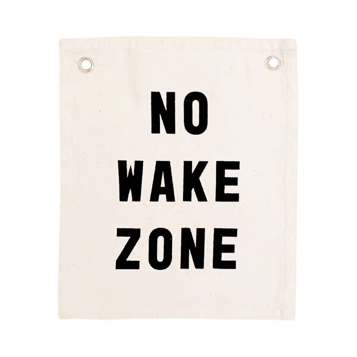 Imani Collective No Wake Zone Canvas Banner - Flying Ryno