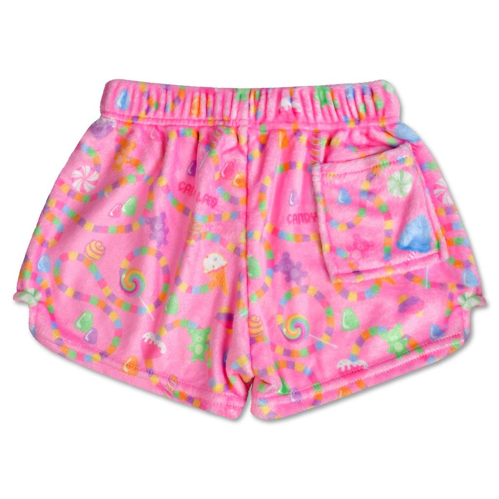 Iscream Candy Land Sugar Trail Plush Shorts - Flying Ryno