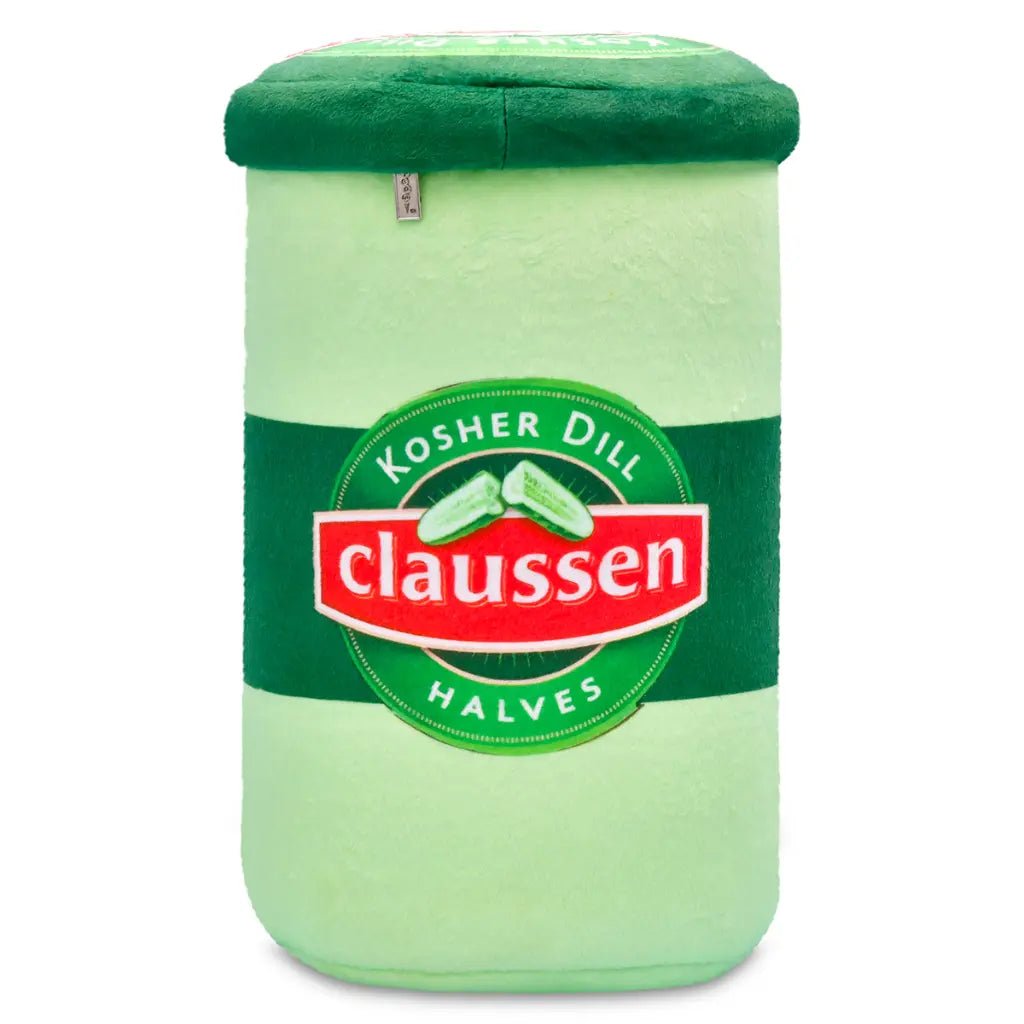 Iscream Claussen Pickles Packaging Plush - Flying Ryno