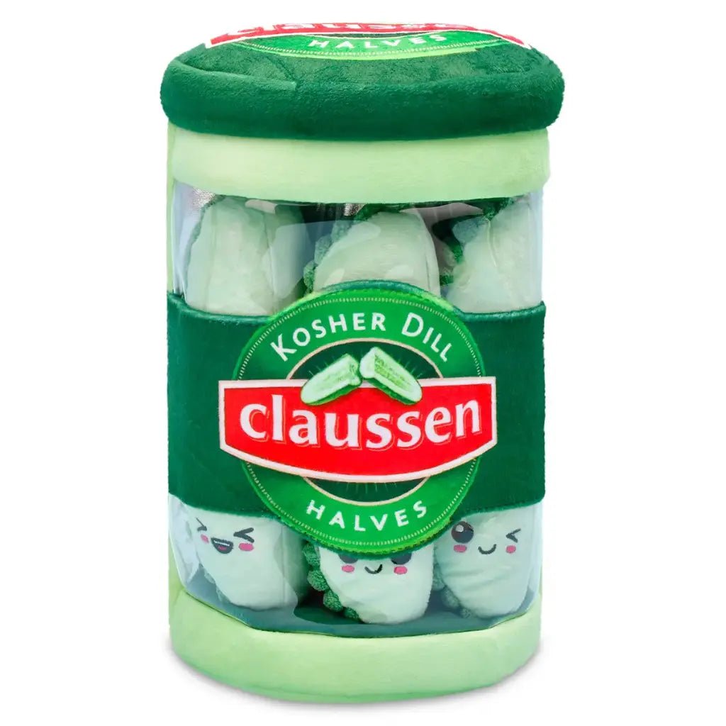 Iscream Claussen Pickles Packaging Plush - Flying Ryno