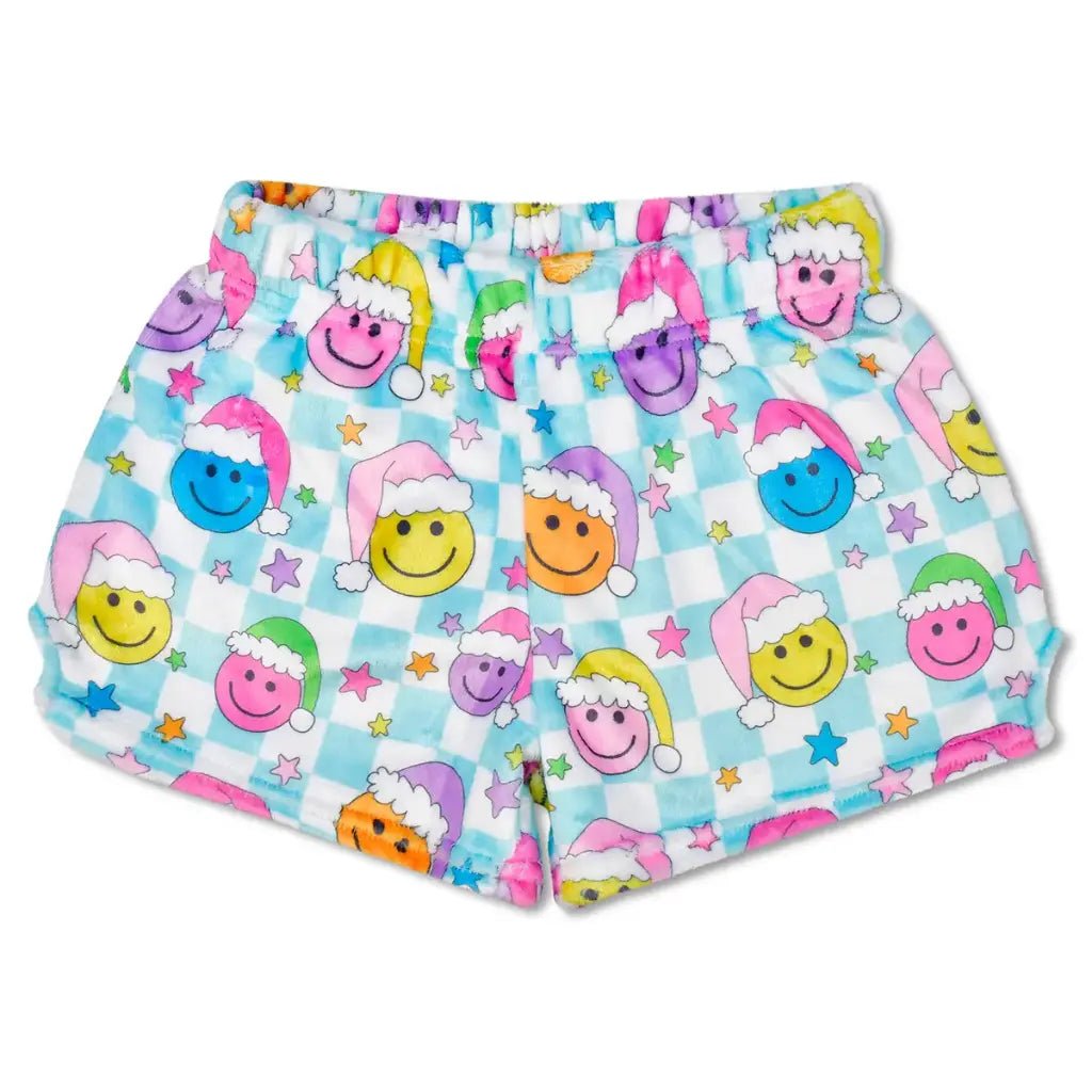 Iscream Happy Santa Plush Shorts - Flying Ryno