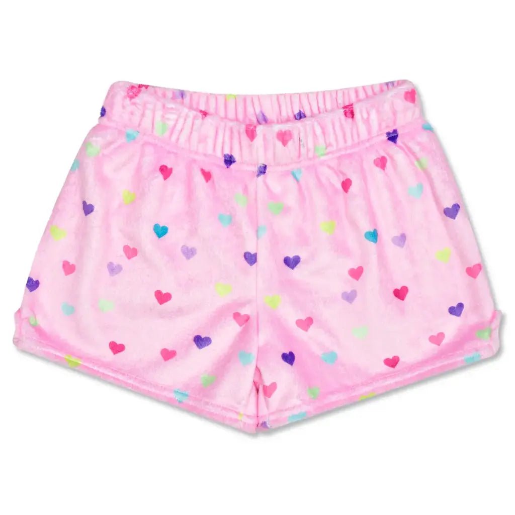 Iscream Heart Confetti Plush Shorts - Flying Ryno