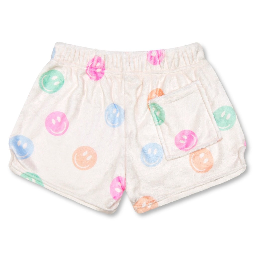 Iscream Made You Smile Plush Shorts - Flying Ryno