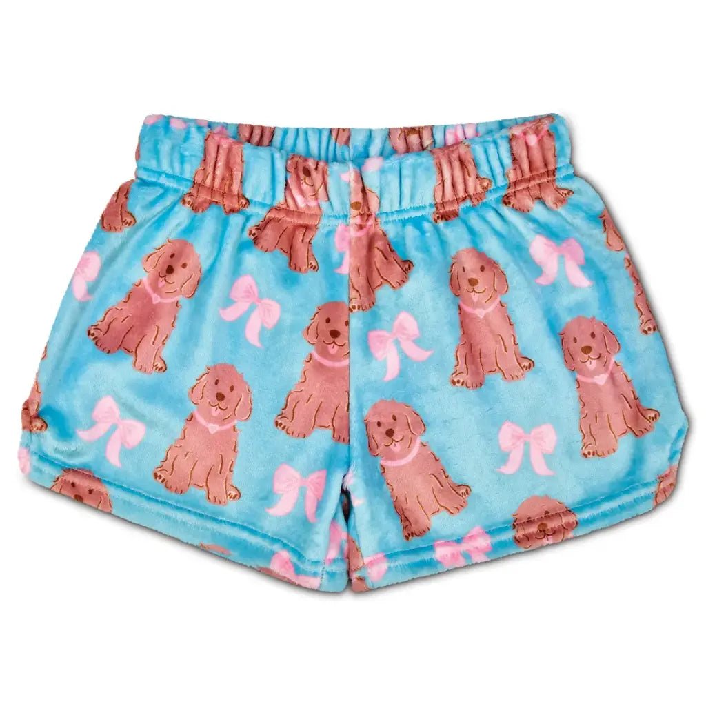 Iscream Pretty Pups Plush Shorts - Flying Ryno