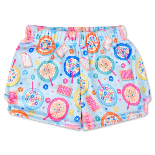 Iscream Sweet Cereal Plush Shorts - Flying Ryno