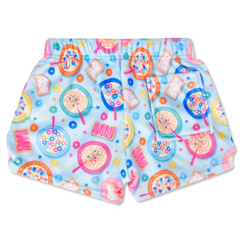 Iscream Sweet Cereal Plush Shorts - Flying Ryno