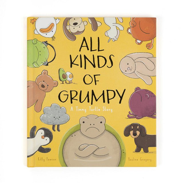 Jellycat All Kinds of Grumpy Book - Flying Ryno