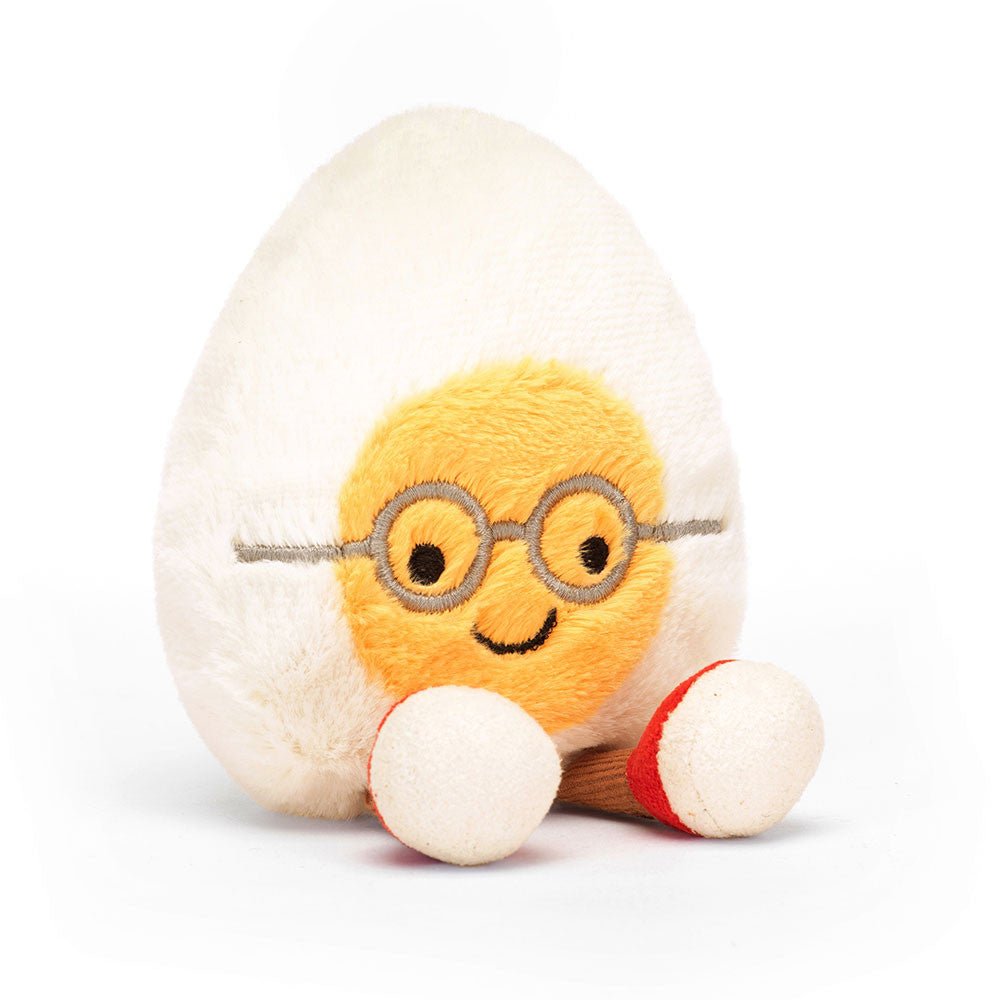 Jellycat Amuseables Boiled Egg Geek - Flying Ryno
