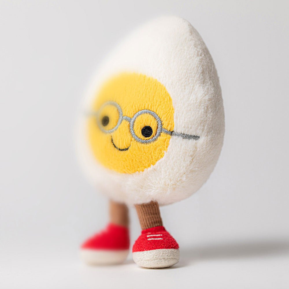 Jellycat Amuseables Boiled Egg Geek - Flying Ryno