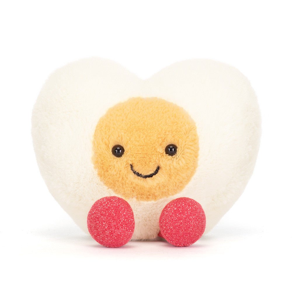 Jellycat Amuseables Heart Boiled Egg - Flying Ryno