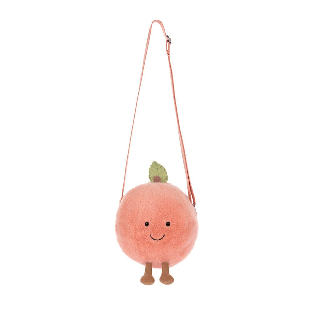 Jellycat Amuseables Peach Shoulder Bag - Flying Ryno