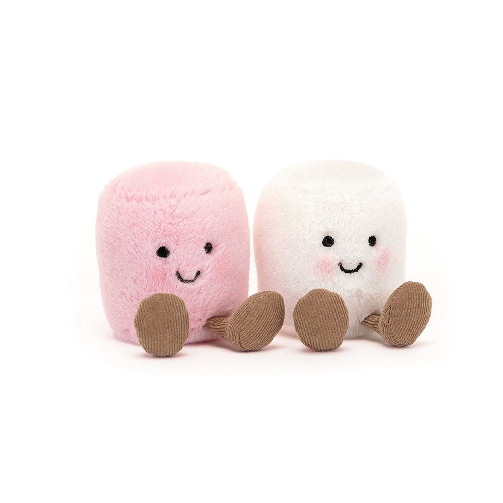 Jellycat Amuseables Pink And White Marshmallows - Flying Ryno