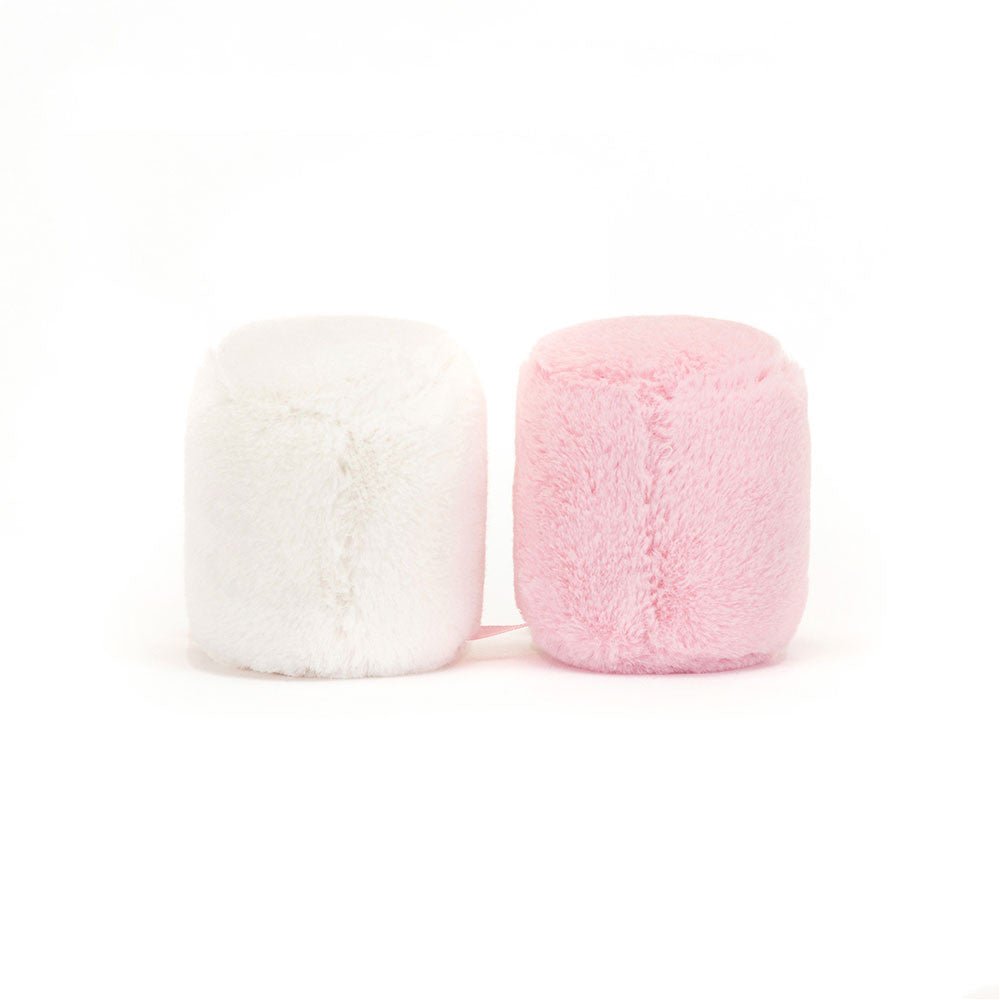 Jellycat Amuseables Pink And White Marshmallows - Flying Ryno