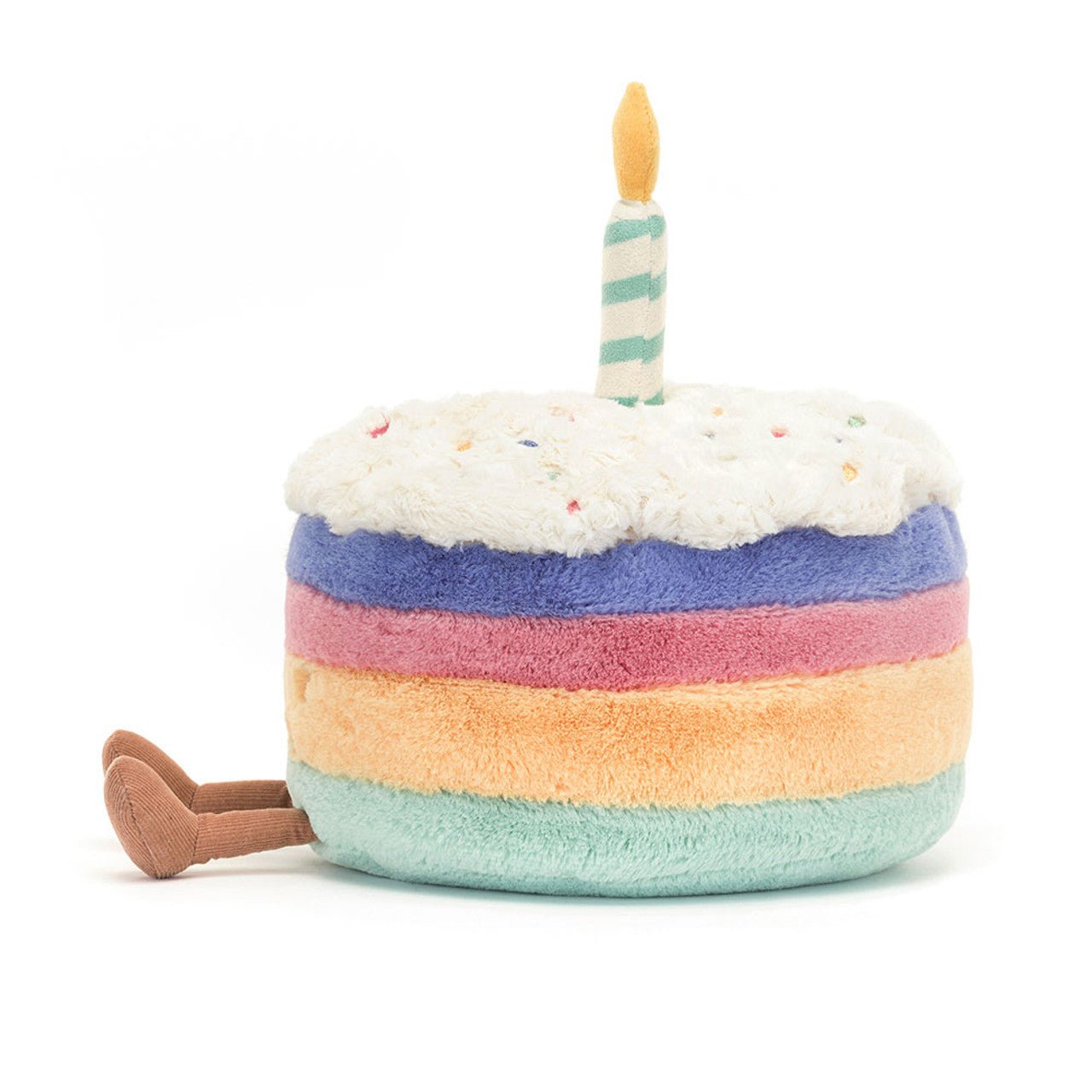 Jellycat Amuseables Rainbow Birthday Cake - Flying Ryno