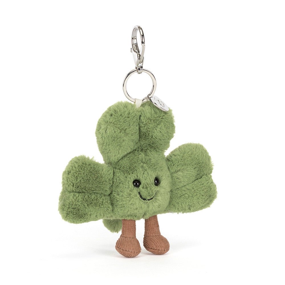 Jellycat Amuseables Siofra Shamrock Bag Charm - Flying Ryno