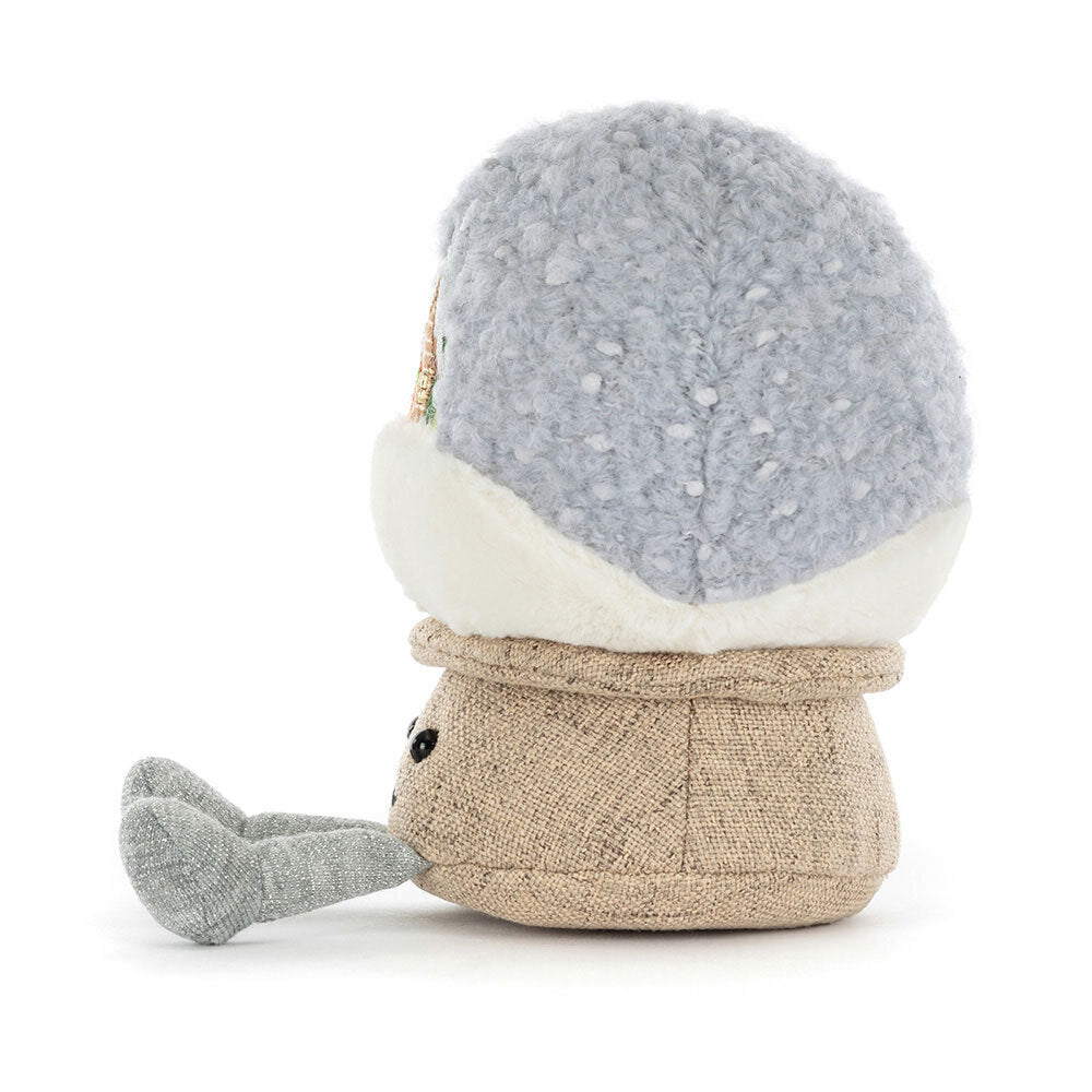 Jellycat Amuseables Snow Globe - Flying Ryno