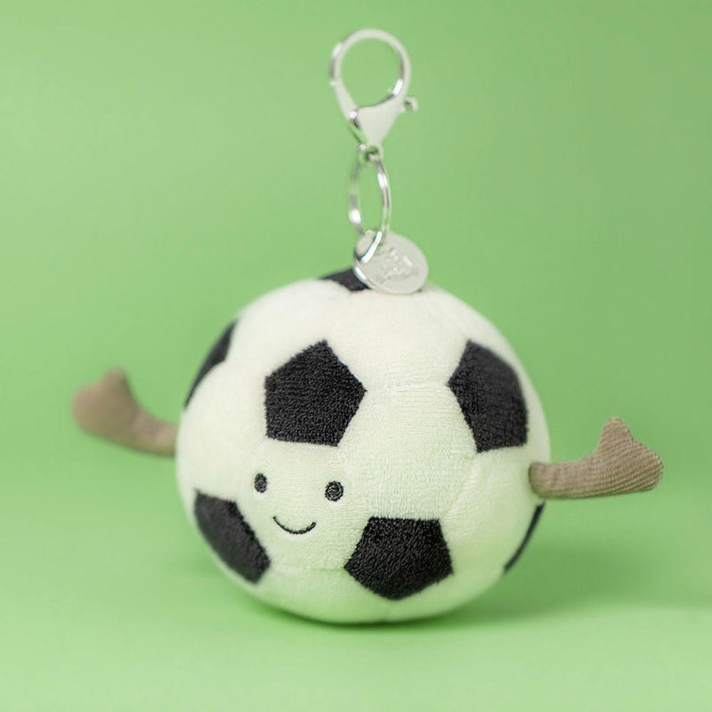 Jellycat Amuseables Sports Soccer Bag Charm - Flying Ryno