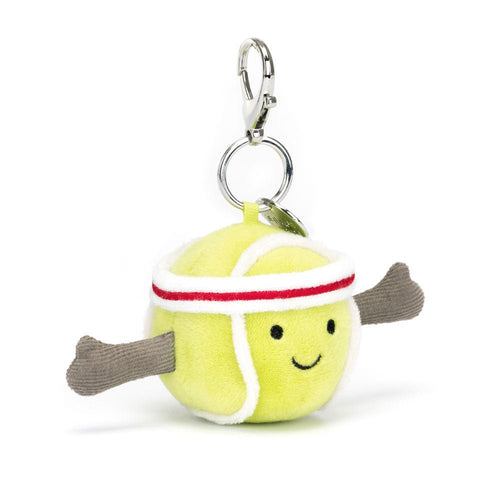 Jellycat Amuseables Sports Tennis Bag Charm - Flying Ryno