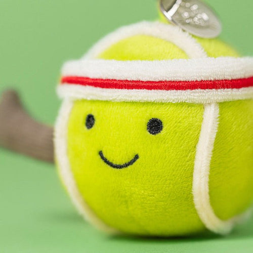 Jellycat Amuseables Sports Tennis Bag Charm - Flying Ryno