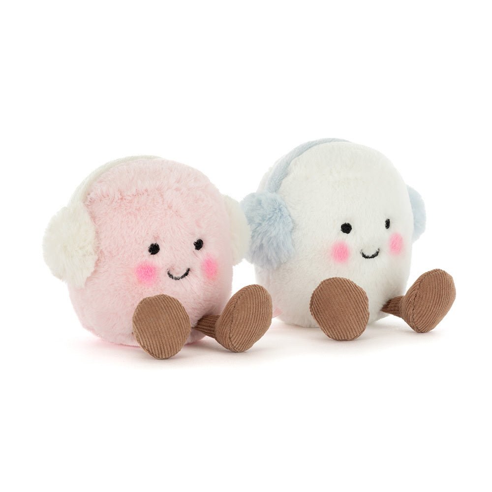 Jellycat Amuseables Toastie Pink and White Marshmallows - Flying Ryno