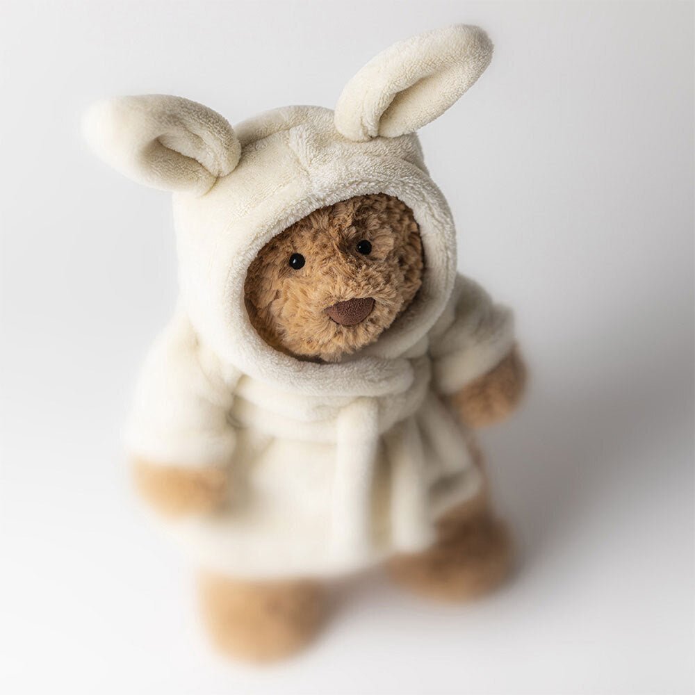 Jellycat Bartholomew Bear Bathrobe Outfit - Flying Ryno