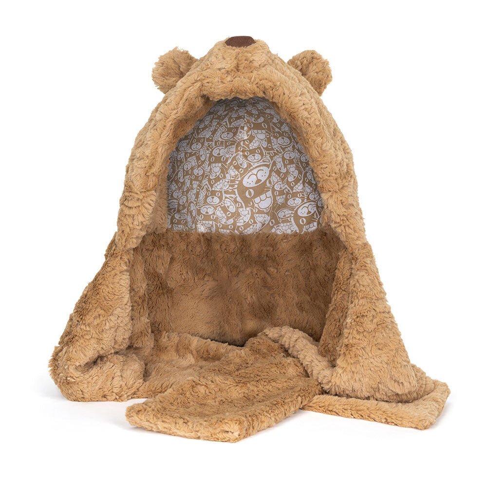Jellycat Bartholomew Bear Bundlesnug - Flying Ryno