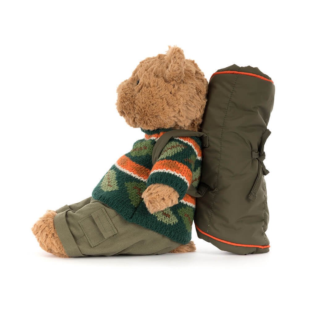 Jellycat Bartholomew Bear Hiking Outfit - Flying Ryno