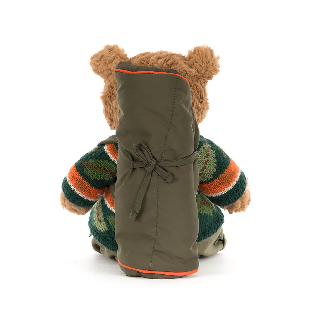 Jellycat Bartholomew Bear Hiking Outfit - Flying Ryno