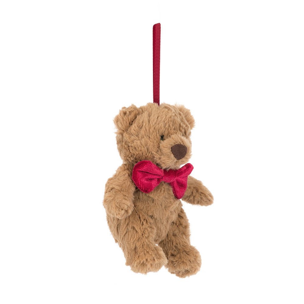 Jellycat Bartholomew Bear Tree Decoration - Flying Ryno