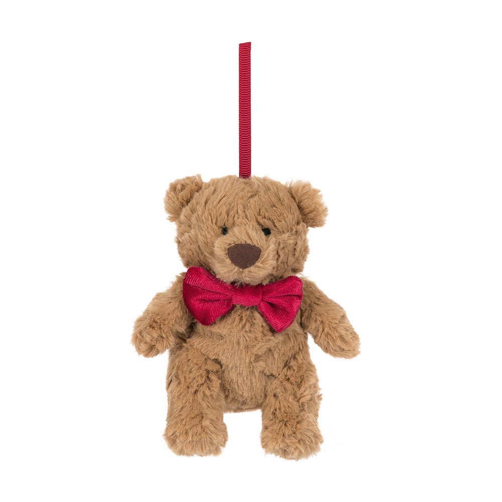 Jellycat Bartholomew Bear Tree Decoration - Flying Ryno