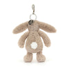 Jellycat Bashful Beige Bunny Bag Charm - Flying Ryno