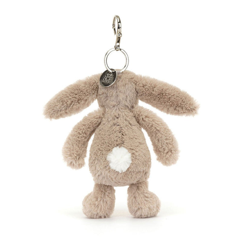 Jellycat Bashful Beige Bunny Bag Charm - Flying Ryno