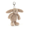 Jellycat Bashful Beige Bunny Bag Charm - Flying Ryno
