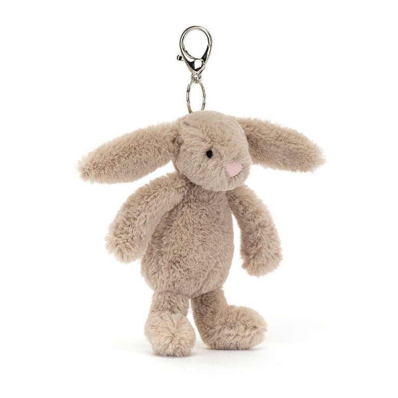 Jellycat Bashful Beige Bunny Bag Charm - Flying Ryno