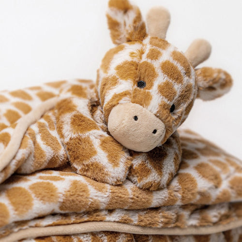 Jellycat Bashful Giraffe Blankie - Flying Ryno