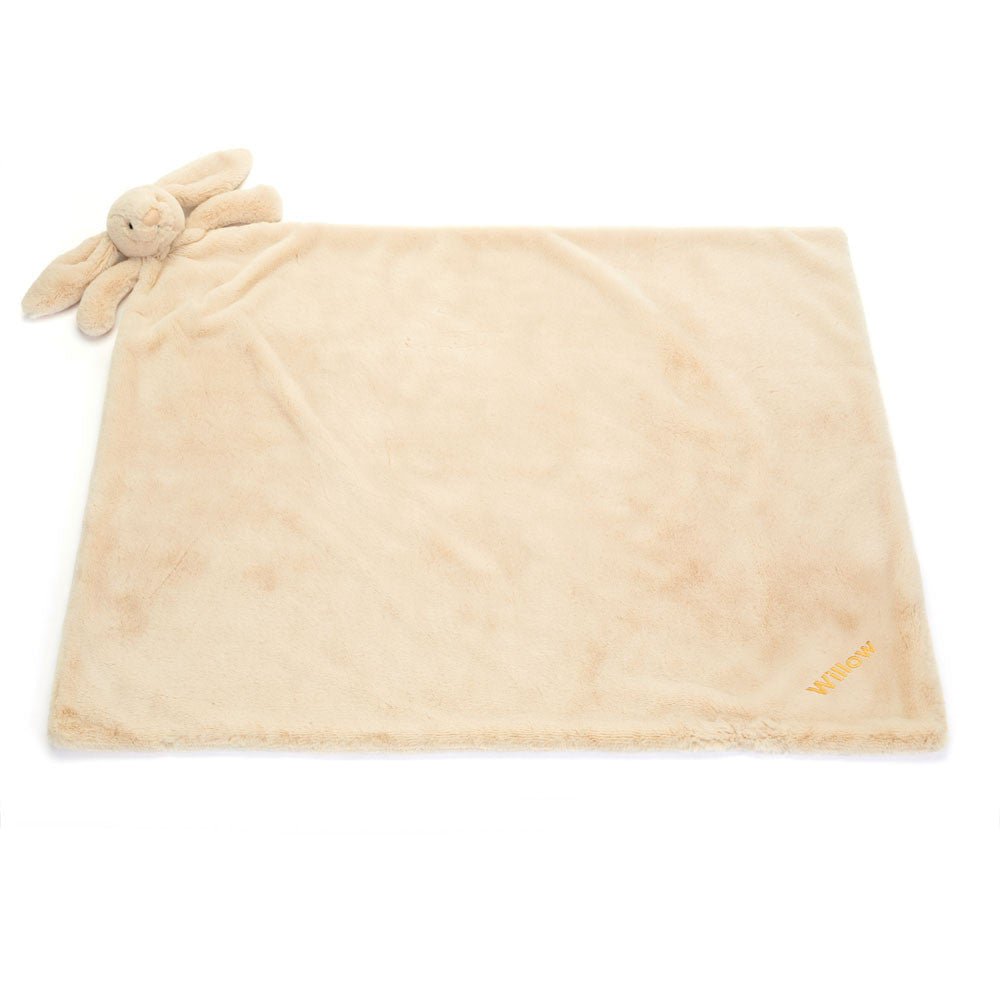 Jellycat Bashful Luxe Bunny Willow Blankie - Flying Ryno